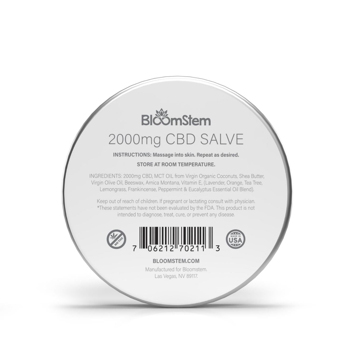 Pain Relief Salve 500/1000/2000Mg 2 Oz.