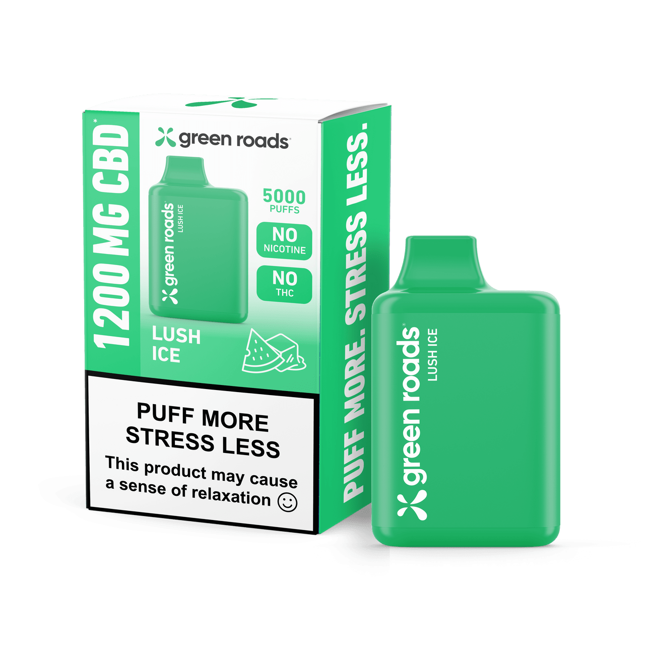 Green Roads CBD Puff Lush Ice - 1200mg Bloomstem Green Roads CBD Puff Lush Ice - 1200mg Bloomstem