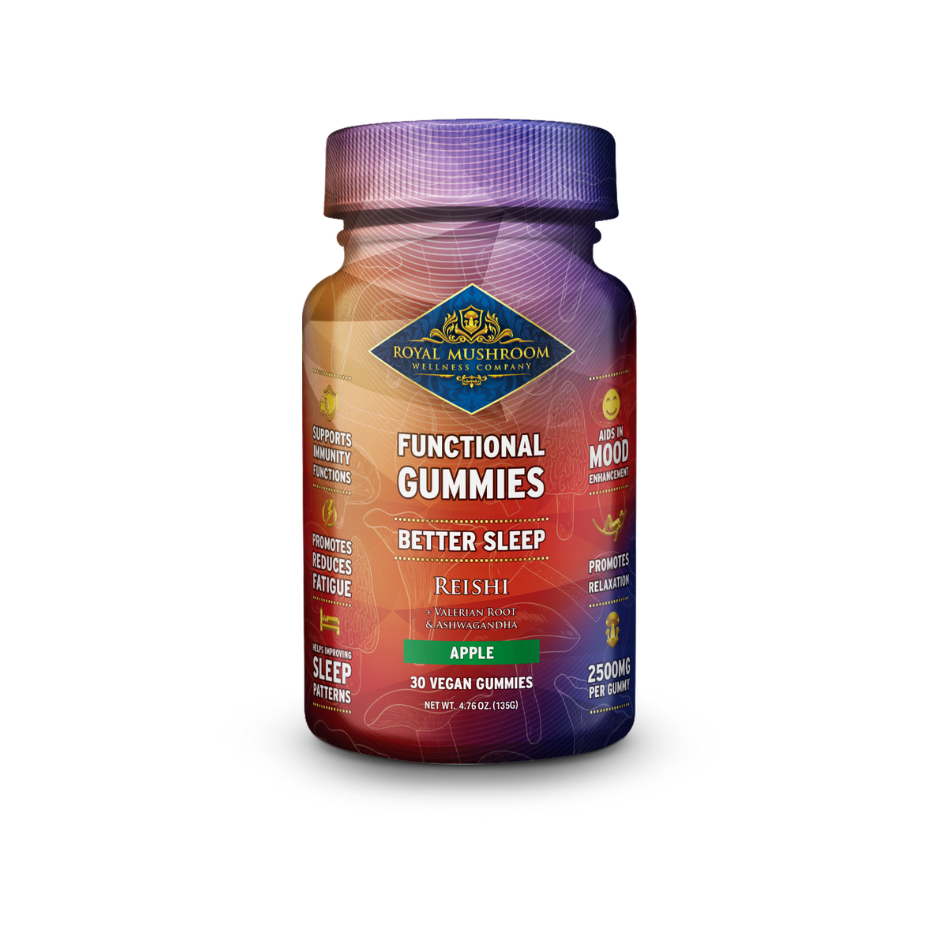 Better Sleep Reishi Gummies Apple Flavor 30 Ct