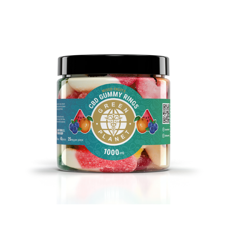 CBD Gummy Rings 1000Mg