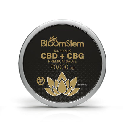 CBD + CBG 20,000MG 50/50 Mix Salve 8oz.