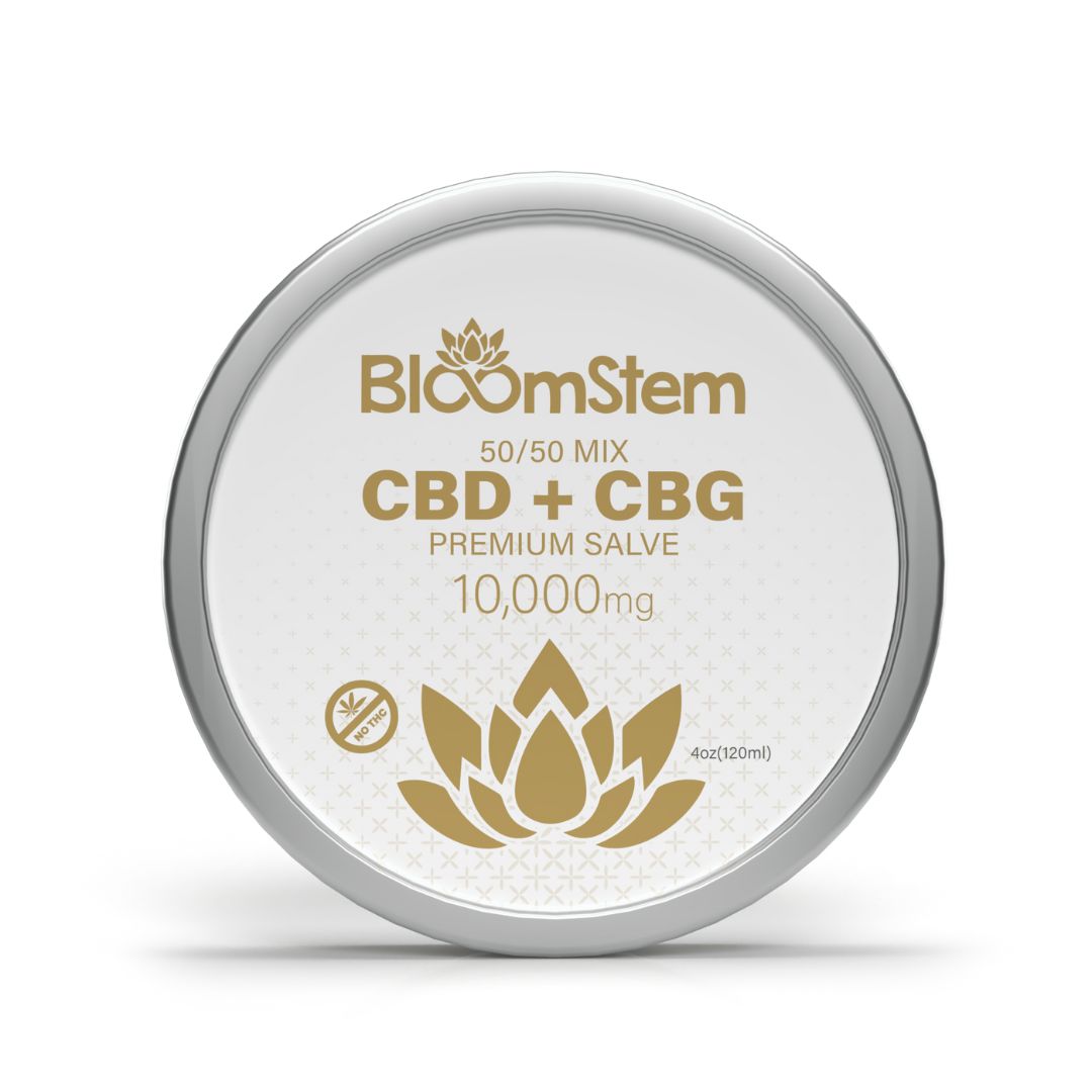 CBD + CBG Salve 10,000Mg 50/50 Mix  4 Oz.