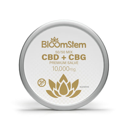 CBD + CBG Salve 10,000Mg 50/50 Mix  4 Oz.