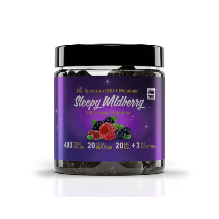 Sleepy WildBerry Gummies 400Mg/800Mg