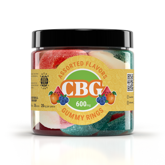 CBG Assorted Rings 600Mg