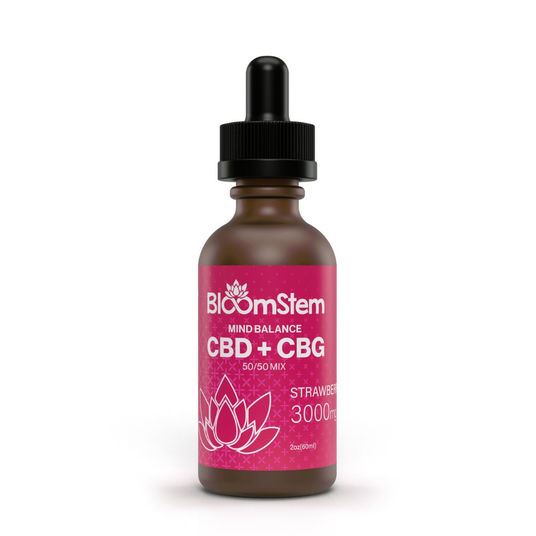 CBD + CBG Tinctures 3000Mg 50/50 Mix Multi Flavor 60ml