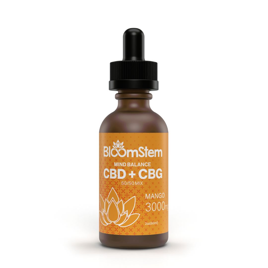 CBD + CBG Tinctures 3000Mg 50/50 Mix Multi Flavor 60ml