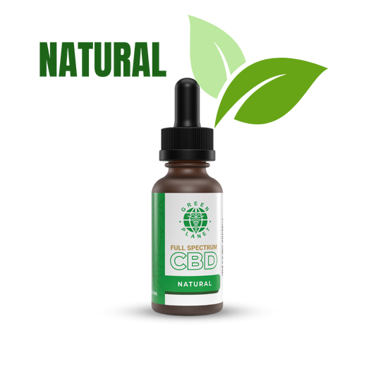 Full Spectrum Tinctures Natural Flavor 15ml - Green Planet