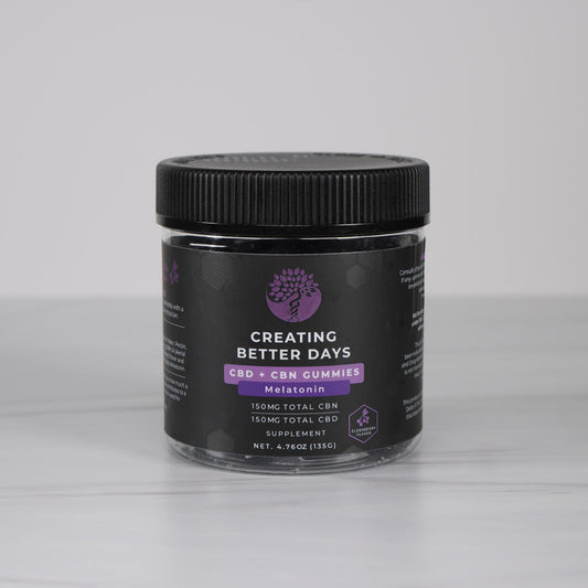Elderberry Melatonin CBD + CBN Gummies 300 MG