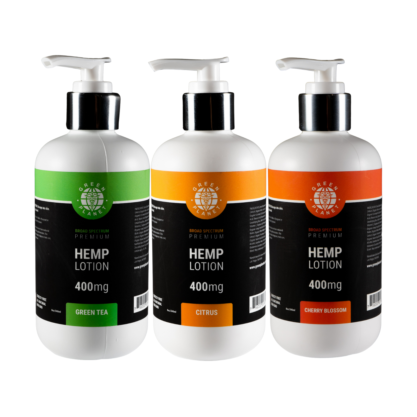 Hemp Infused Body Lotion 400Mg 8Oz Assorted Fragrances